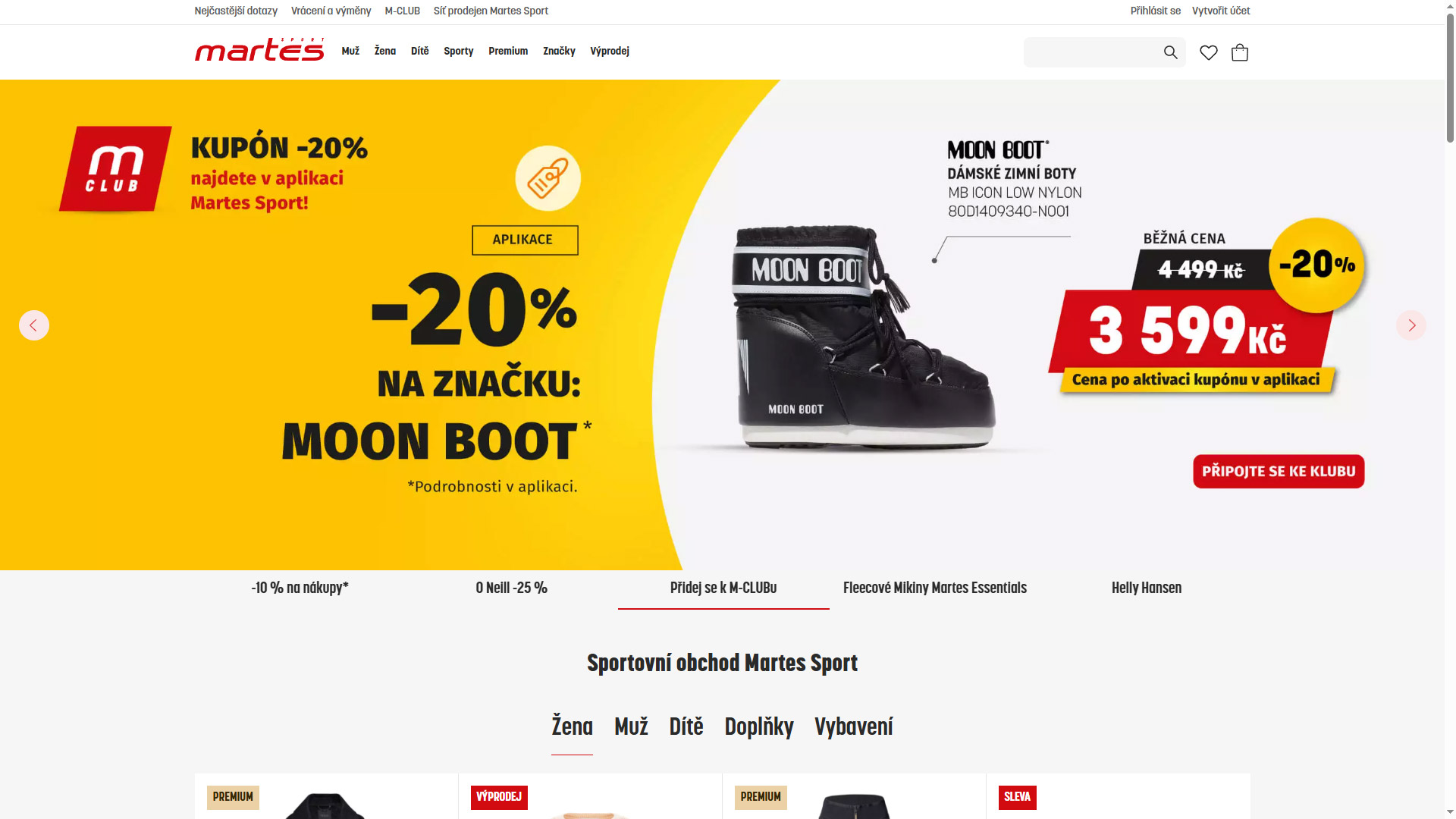 Wyniki testu szybkości nowego sklepu MartesSport.eu